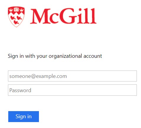 McGill Mail login.