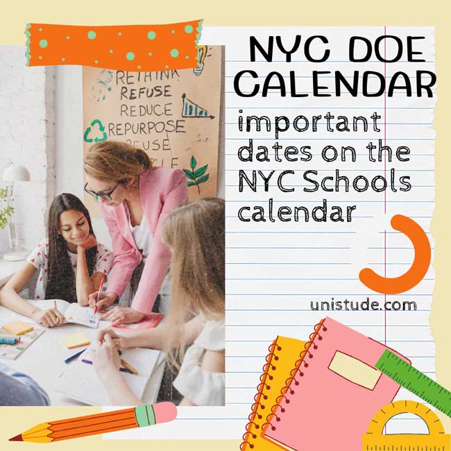 NYC DOE Calendar 202324 Important Academic Dates