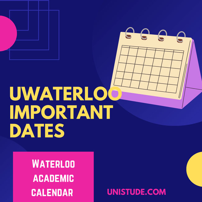 UWaterloo Important Dates 20242025 Waterloo Calendar Dates