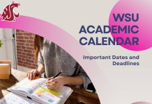 WSU Academic Calendar.