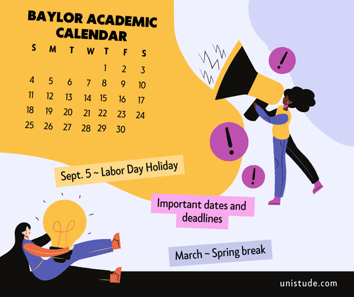 Baylor Academic Calendar 20232024 Important Dates