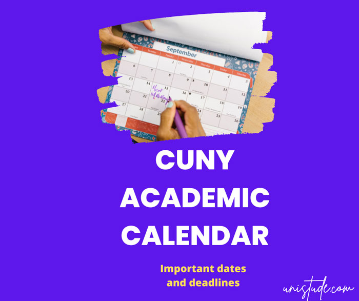 CUNY Academic Calendar 20232024 Important Dates Unistude