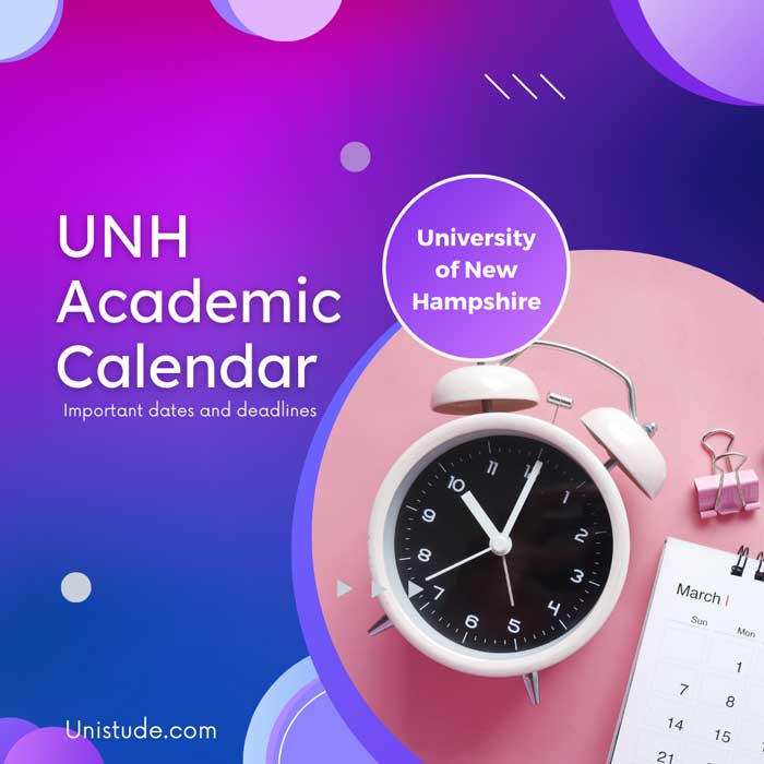 UNH Academic Calendar 20232024 Important Dates Unistude