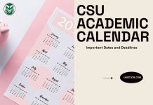 CSU academic calendar.