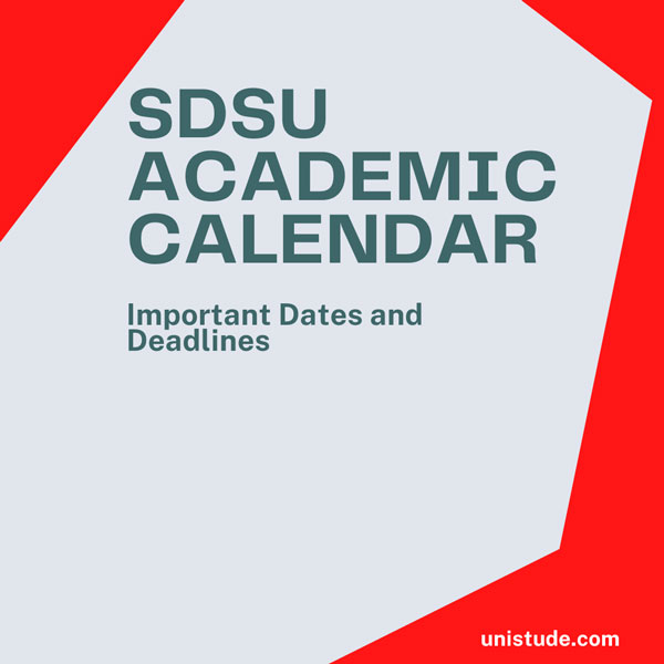 SDSU Academic Calendar 2023 2024: Important Dates