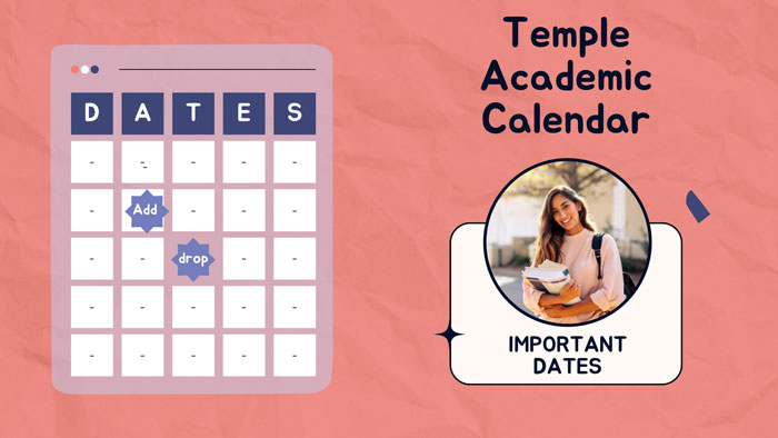 Temple Academic Calendar 2023 2024: Important Dates